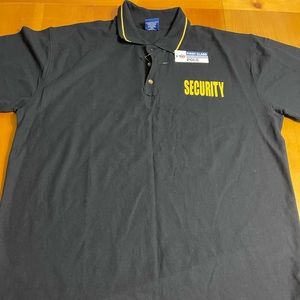 Security Polo Shirt - Mens Size XL